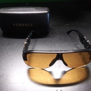 versace shield sunglasses